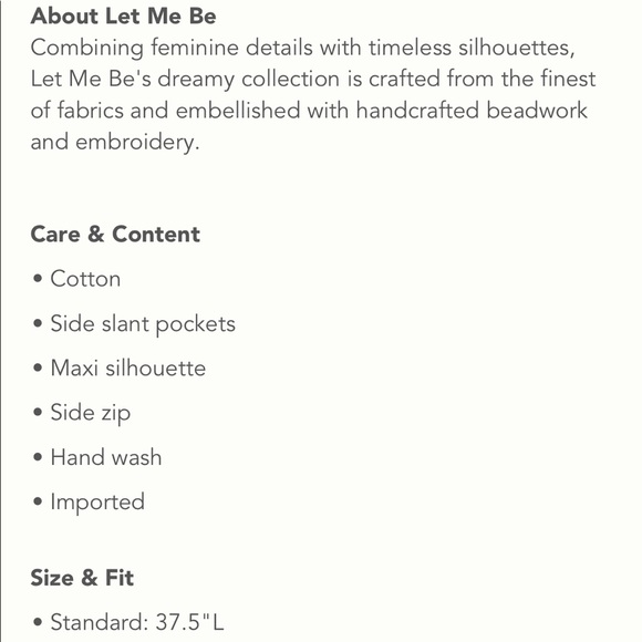 Anthropologie * Let Me Be* ALINE Contrast Mix Print Maxi Skirt XS - Picture 10 of 11